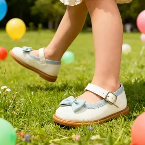Factory Direct Sale Fashion Trend High Quality Hard-wearing Mary Jane Shoes for Kids