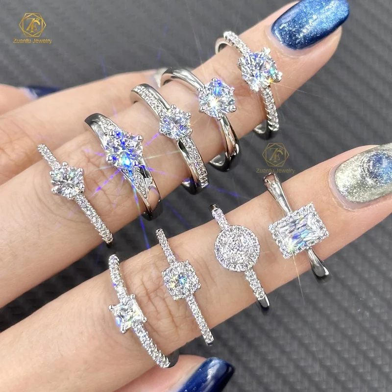 Bague En Or 18 Carats Sertie De Diamants (0,25 Carat) - Style Éternité - Poids 5,91g - Occasion