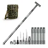 Gray five-bar accessory with T-handle (comes with camouflage bag)