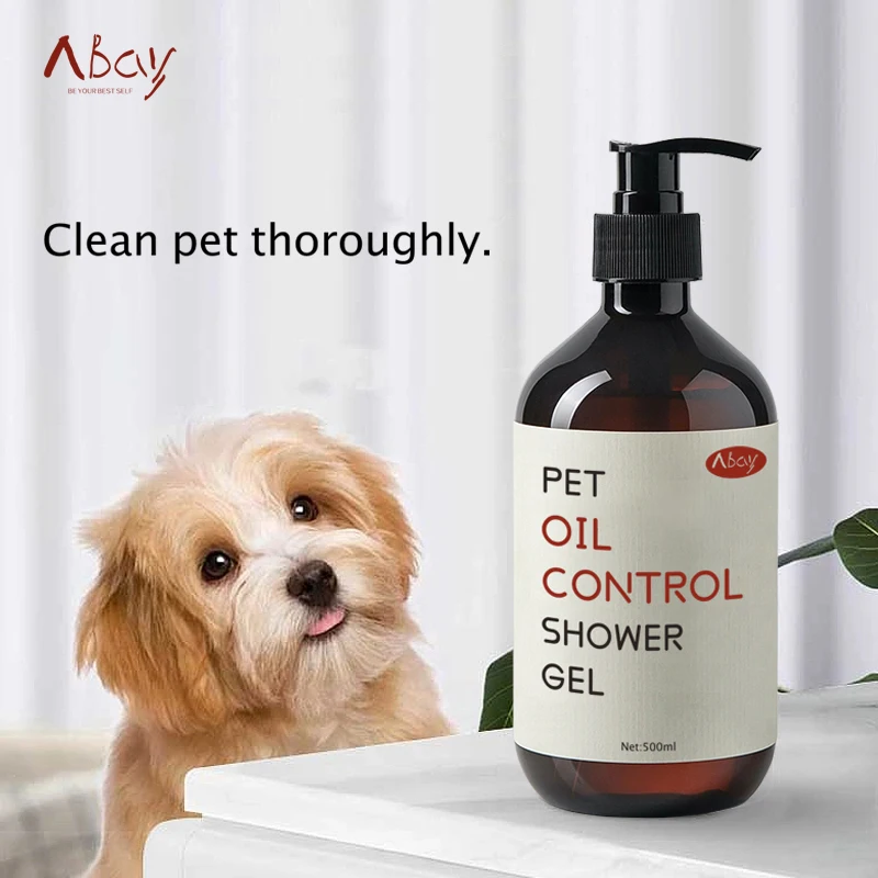 500ml Dog Shampoo Private Label Pet Cleaning And Bathing Pet Cat Dog