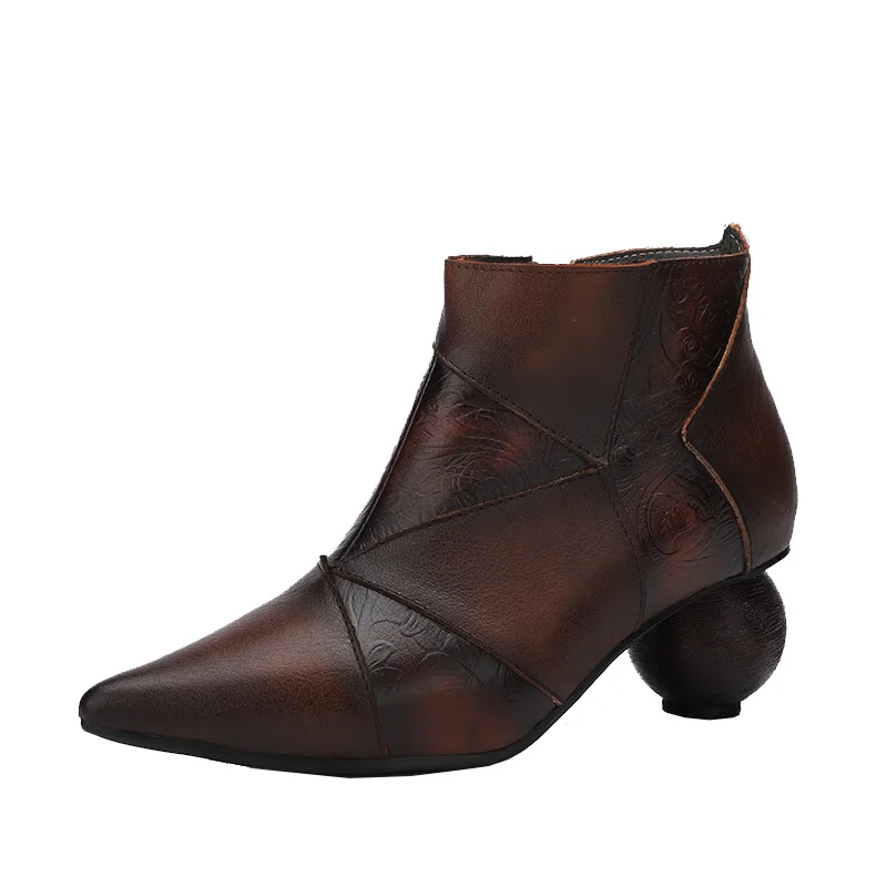 pointed toe winter boots