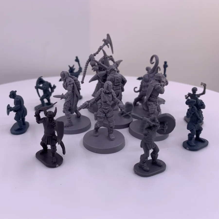 Custom Figures Miniature, OEM Making Pvc Figures, Game Figure Plastic Miniatures