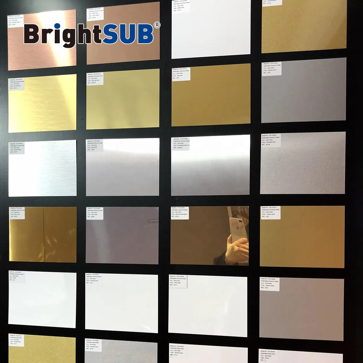 12 x 24 100pcs Sublimation Blanks Aluminum Sheet Metal Board Matte White  0.45mm Thickness $1.87