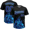 Black-royal Blue-sky Blue