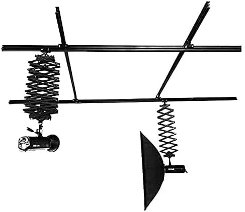 Sistema A Pantografo Da Soffitto DATOUBOSS 3.0x4.0m Per Studio Fotografico – Carico 15kg, Binari E Carrucole - copertina