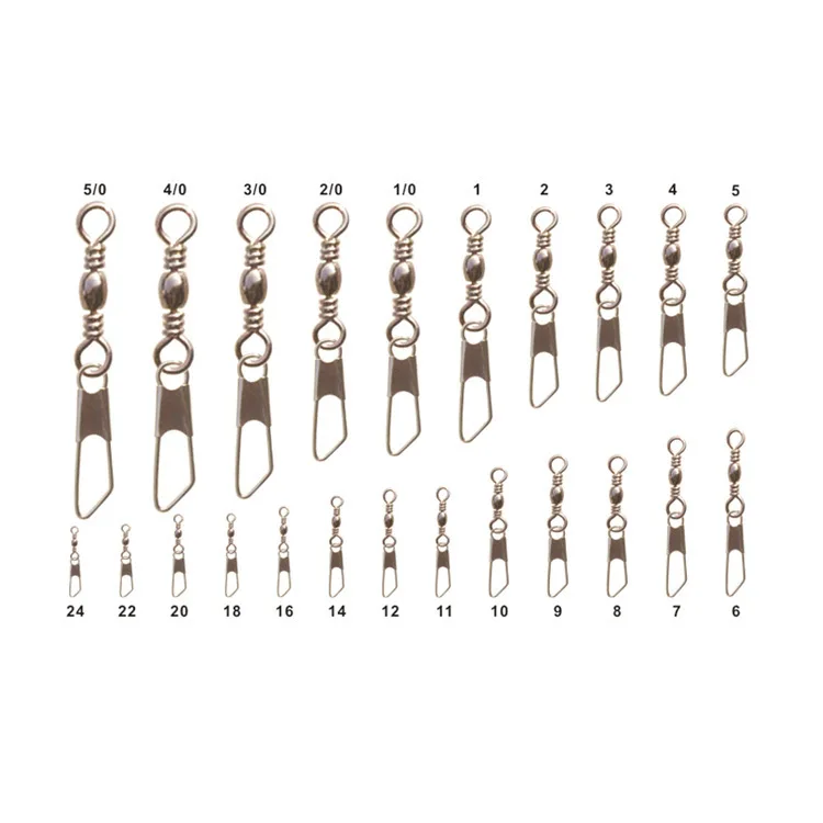 Hot Sale Fishing Snap Swivel Fishing Tackle Stainless Fishing Hook Lure