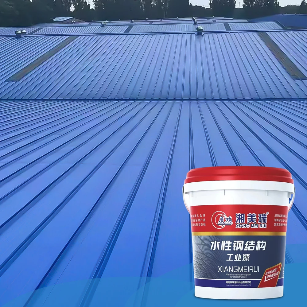 Industrial Paint For Steel Structures Water-based Acrylic Liquid ...