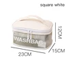 White Large Square Bag