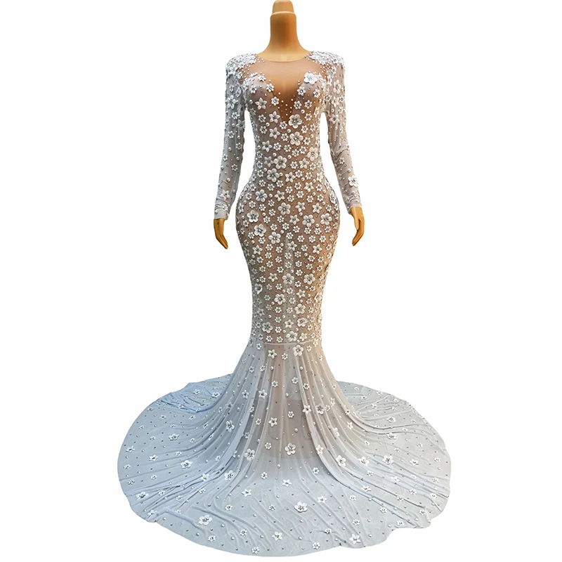 Elegant Novance Y4615 Evening Dress with Rhinestone Details
