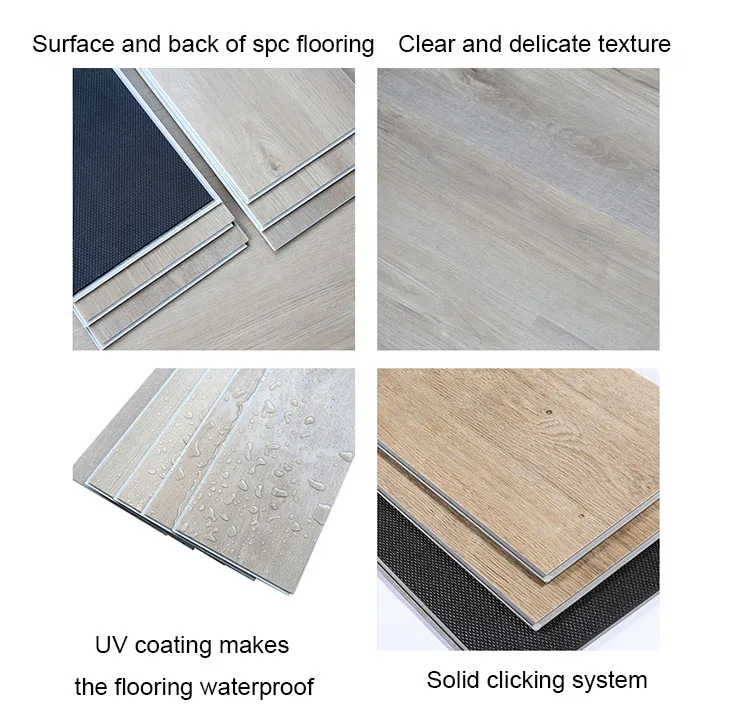 100% Environmentally Friendly Lvp Flooring Luxury Vinyl Deep Embossed ...