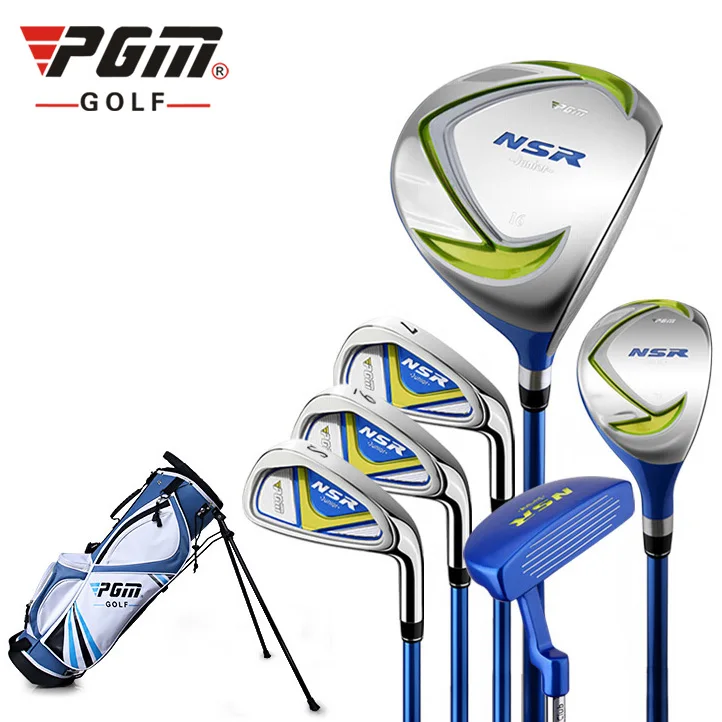 PGM NSR Series Left Handed Custom Junior Golf Club Set with Stand Bag