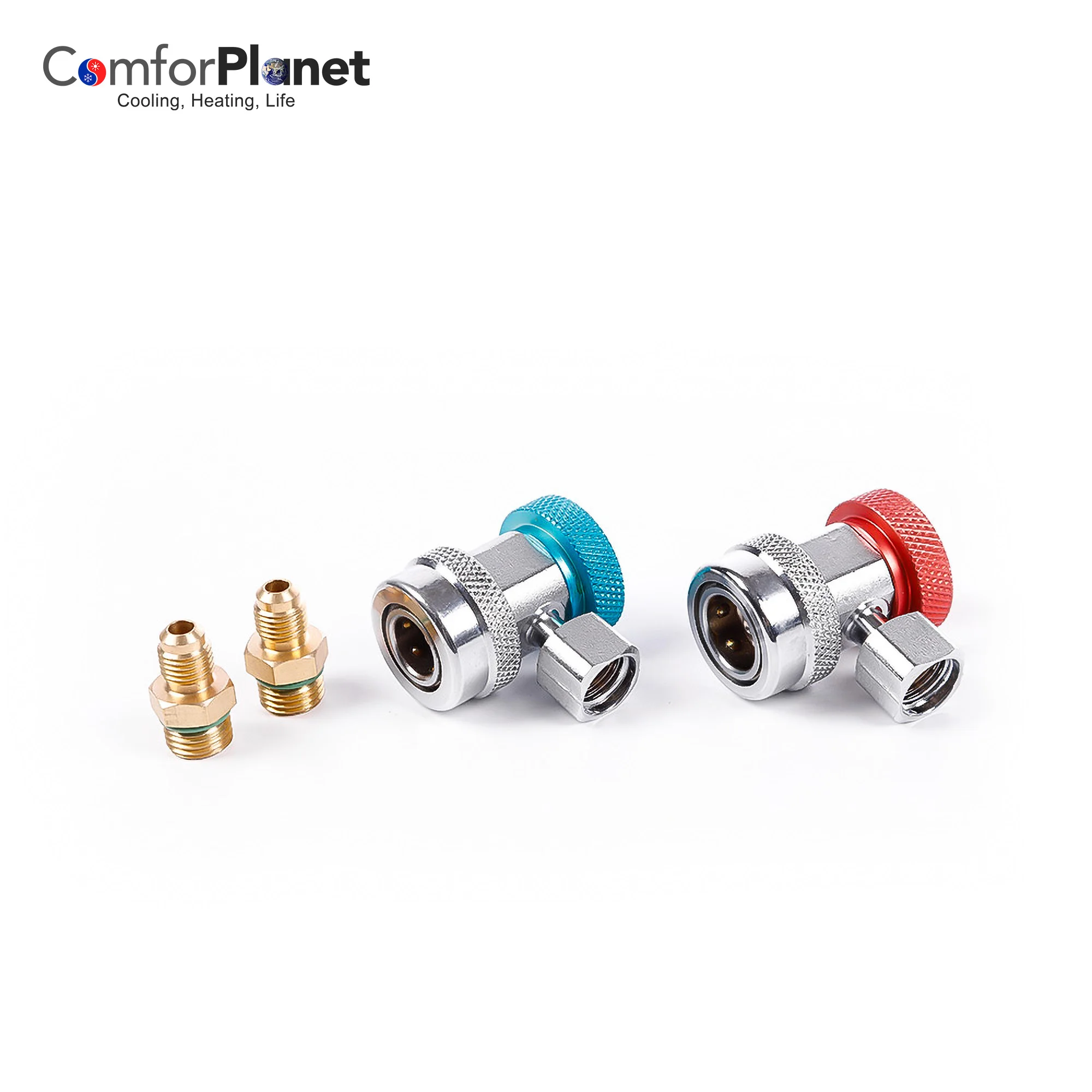 Adjustable R134a Adapter Fittings High-low Quick Coupler Ac Car Air ...