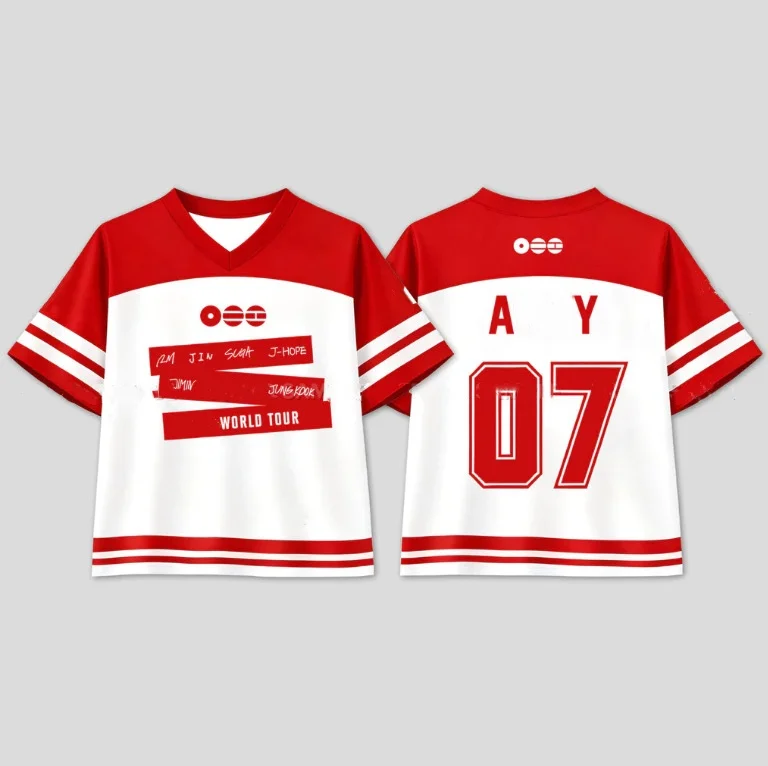 Kpop Idols JUNGKOOK SUGA 2026 New T-shirt High Quality INS Style