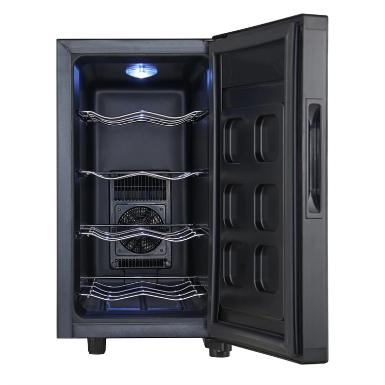 8 Bottle Small Coolers Cooler Fridge Electric Peltier Wine Cooler Smart