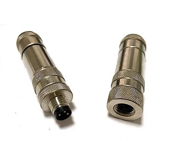 stainless steel Binder replacement m8 3-pin circular connectors