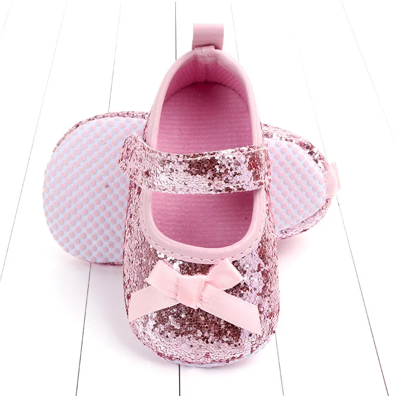 Оптовая продажа, качественная повседневная обувь для новорожденных девочек с мягкой подошвой