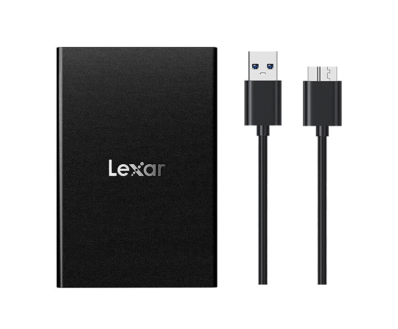 Lexar E100 Case External Hardisk Enclosure 2.5" SATA III USB3.2 GEN 2 Type C for 2TB 4TB SSD Internal Solid State Disk