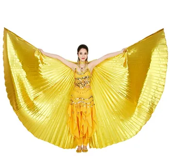 2021 classic 11 colors women professional performance kids girls outfit Belly dance training isis wings