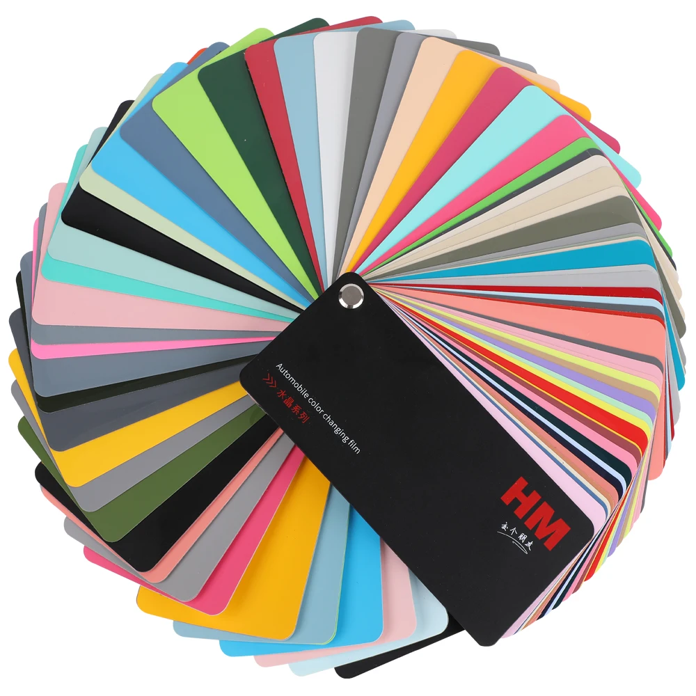 High Brightness Crystal Phosphor Car Color Change Film PVC Car Protective Film