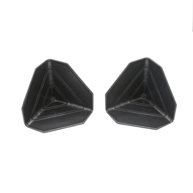 60mm Anti-collision Cardboard Box Plastic Corner Protection Furniture Packaging Box Three Sided Plastic Protective Corner Black