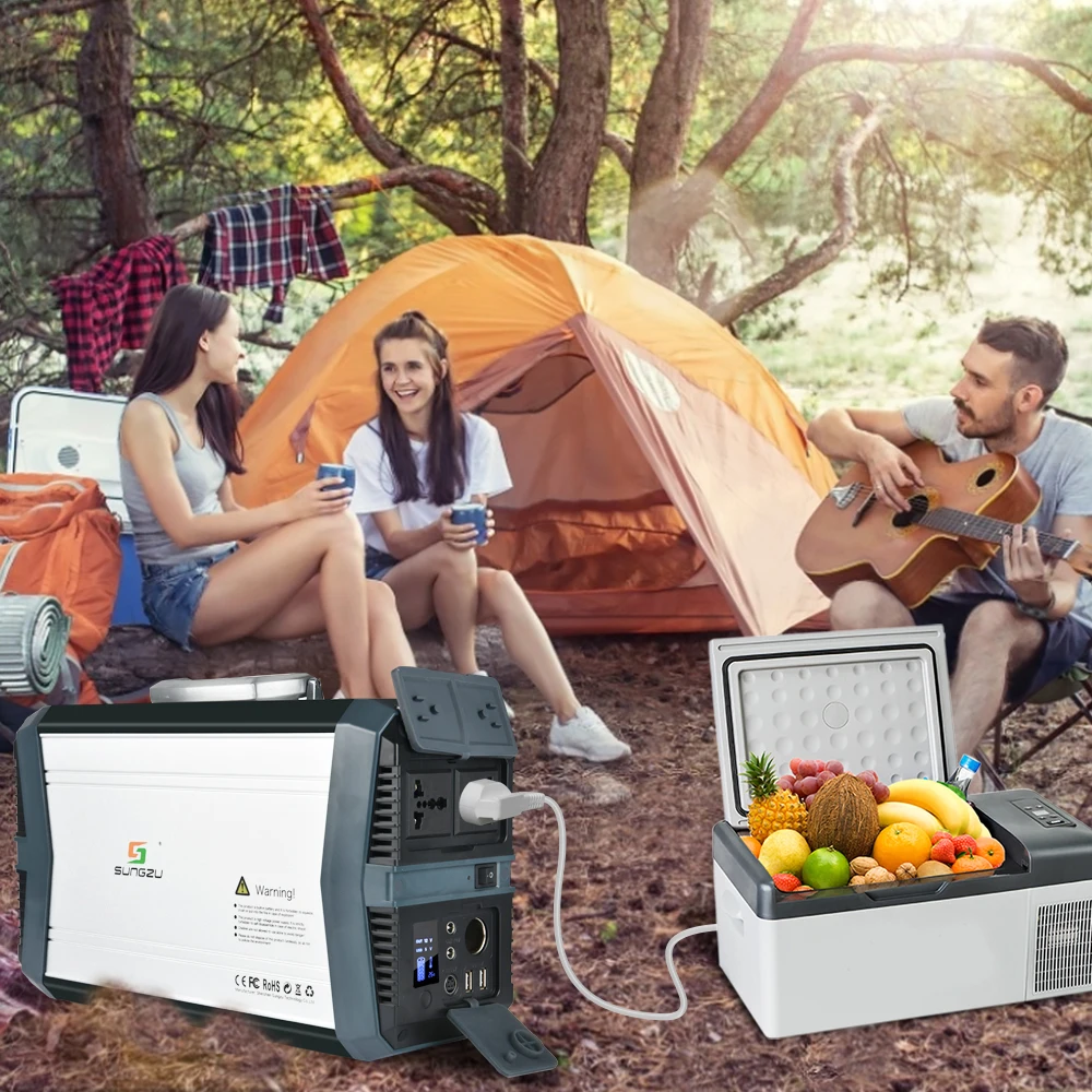 500W Solar Power Generator Home Energy Storage Systems With 500Wh Battery Storage