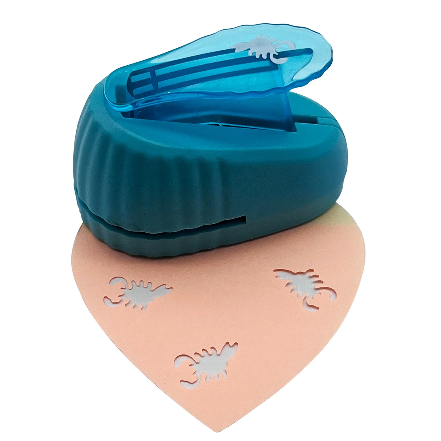 Portable DIY Cute Animal Shaped Embossing Tool Small Plastic Hole Puncher for Paper Craft Art Scrapbook Creation