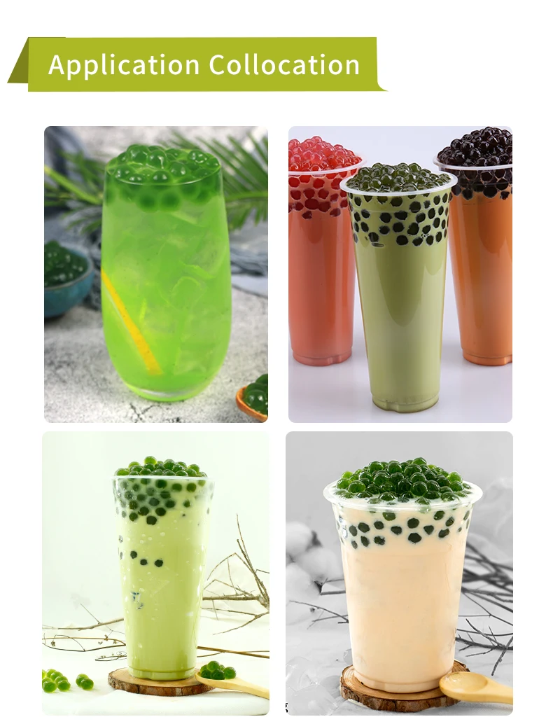 Matcha Flavor Bubble Tea Tapioca Ball Pearl Buy Tapioca Pearls Boba