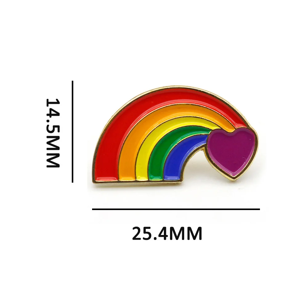 Oneroomone 12 Broche Arc En Ciel, Broche Arc-En-Ciel De Fierté Lgbt, Broches Lesbiennes Gays Lgbt Arc-En-Ciel, Pour Chandails, Écharpes, Foulards, Robes, Costumes, Sacs, Sacs à Dos