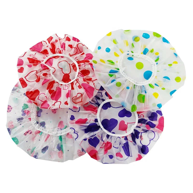 Cleafe - Set 2pz Cuffie Cuffia Per Doccia Bagno Elastico Protegge Capelli Colorati 59707 86521761 - Foto 12