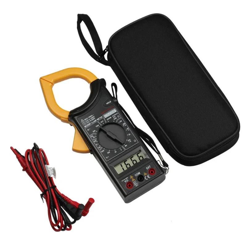 MASTECH M266F Digital Clamp Meter Ammeter Voltmeter Ohmmeter Insulation Tester Frequency Test Ampere Meter Amperimetro