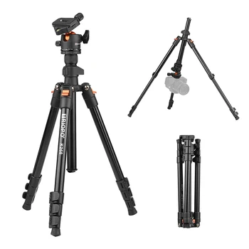 TRIOPO 162cm CameraTripod Stand 360 Degree Panorama Ball Head 6kg Load Capacity Travel Camera Tripod