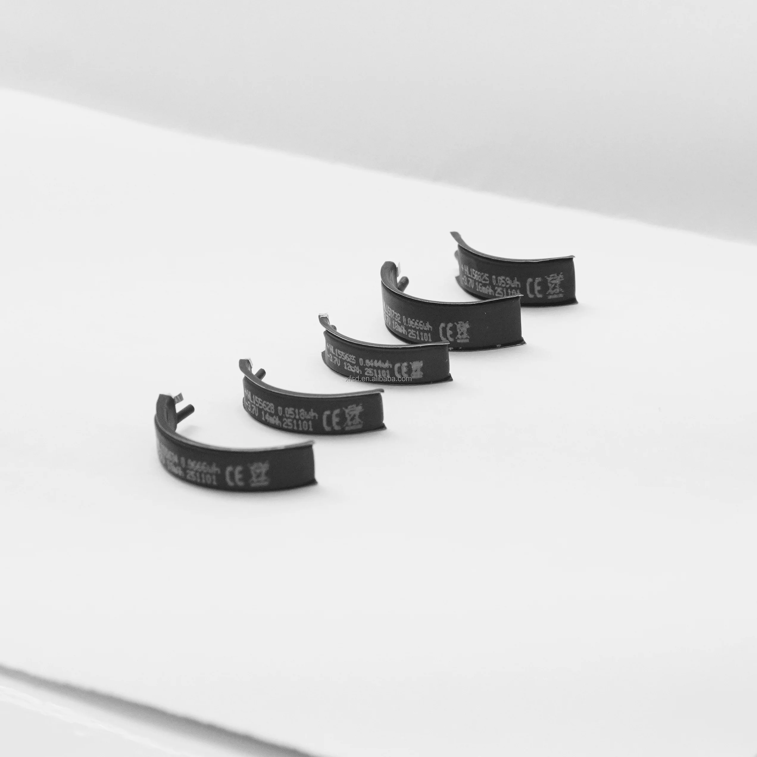 ceallraí Li-Pholaiméir Cuartha 3.7v 12mAh 14mAh 16mAh 18mAh 20mAh Cruth Stua Speisialta Cill Ceallraí