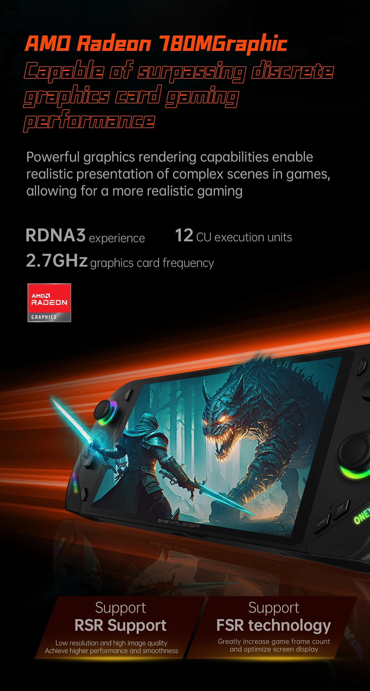 美品 Onexfly 8840U 32GB/2TB リファービッシュ品》ONEXPLAYER 2 Pro Ryzen 7 8840U/32GB/1TB