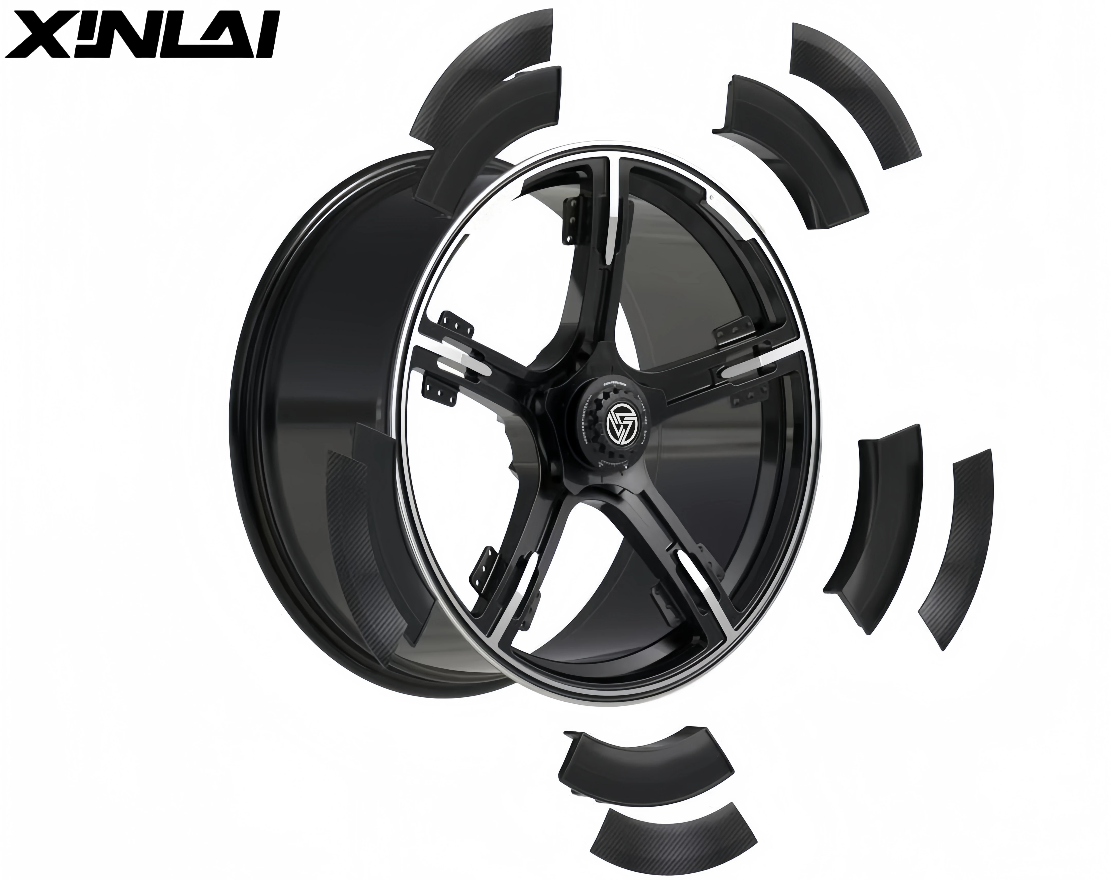 XINLAI Custom Concave Carbon Fibre 5X114.3 5X120 5X112 17 18 19 20 21 22 Forged Wheel for RS 3/4/5/6 /7/Q3/Q8/e-tron RS E-tron - Image 5