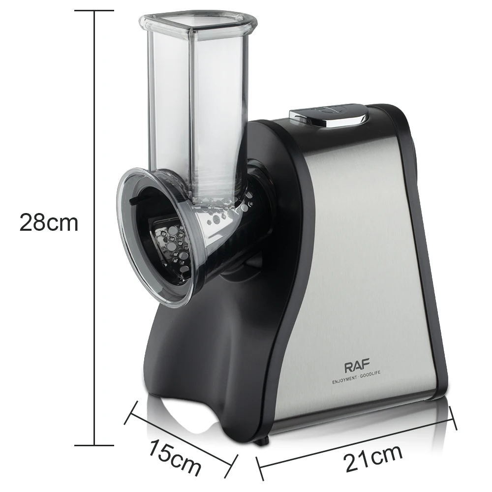 RAF Multifunction Salad Mincing Fufu Machine Yam Pounder Processor Shred Vegetables Food Chopper Electric Slicer