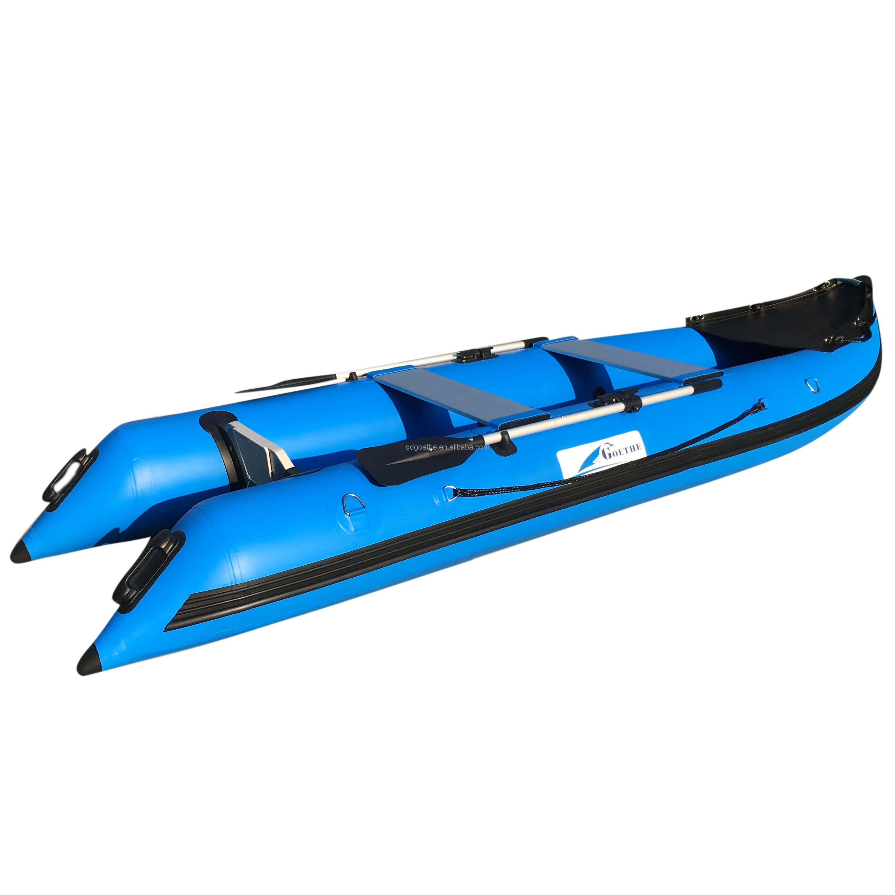 Goethe Goboat Gtk370 Pvc Inflatable Boat Fishing Canoe Kayak 2 Person ...