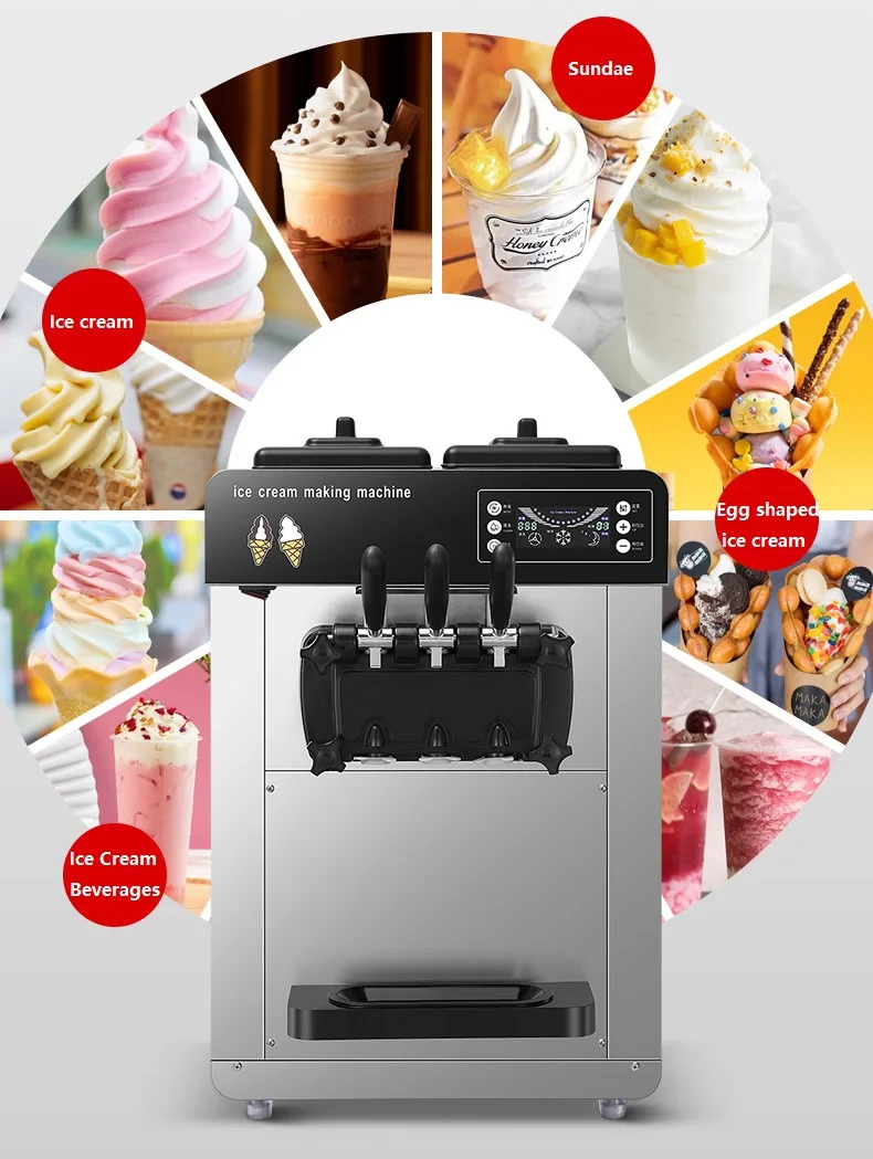 Máy làm kem tươi để bàn