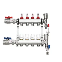 Best Price Stainless Steel Water Distribution Manifolds Industrial Modern Design Style Water Pump Floor Heating Systems Parts