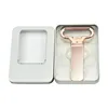 Rose gold with tin box
