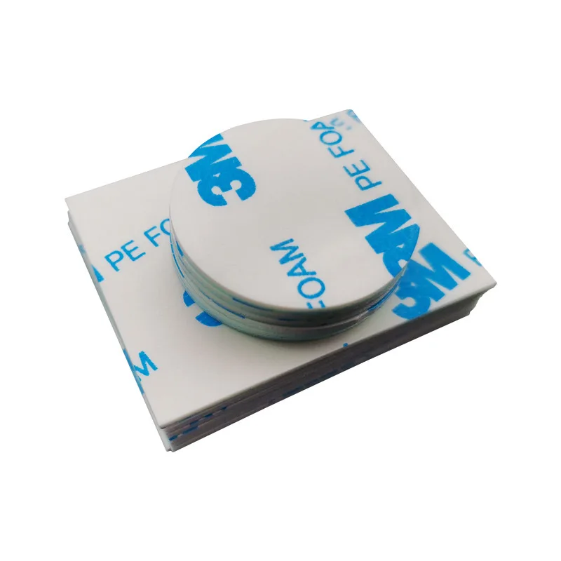 3m 1600t 1.1mm White Double Sided Pe Foam Tape Die Cut Round Square