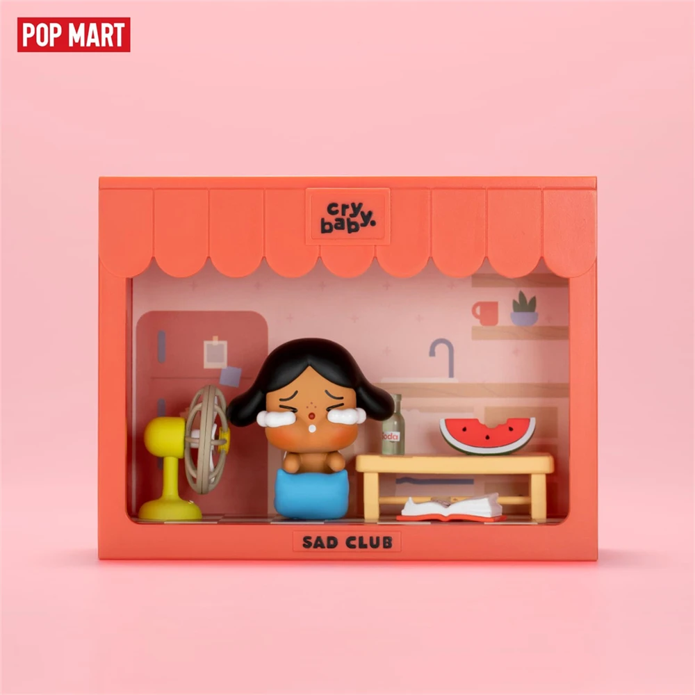 POP MART Crybaby Sad Club Series Scene Sets Blind Box