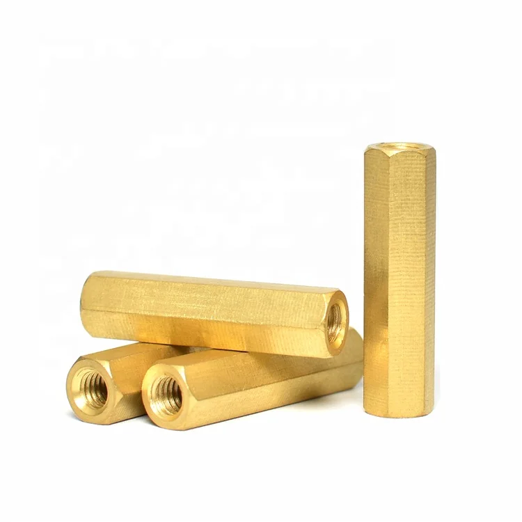 Right and Left Hand Threaded Hex Coupling Nuts Stainless Steel Brass Hexagon Fine Long Nut M3 M4 M5 M6 M8 M10 M12 1.25 3/8 5/8