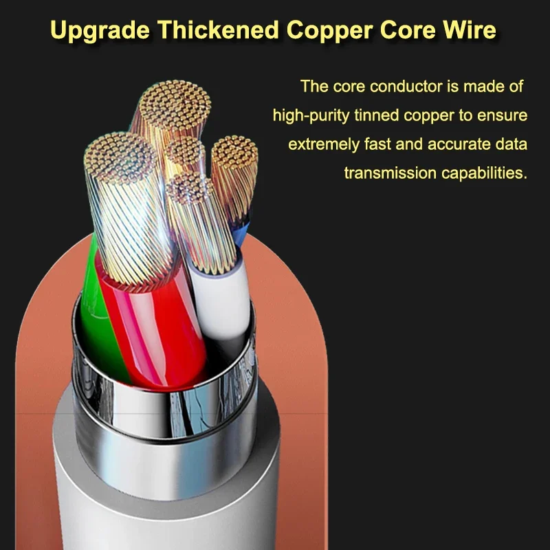 80W USB Type C Charging Cable Braided Fast Charger Cord Super Dart Data Sync Wire Durable for Smartphones Tablets