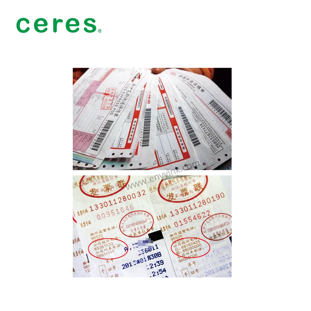 Japan Import Solvent Based Desensitizing Ink for Carbonless Copy Paper in 1kg Tin with 12 Months Shelf Life