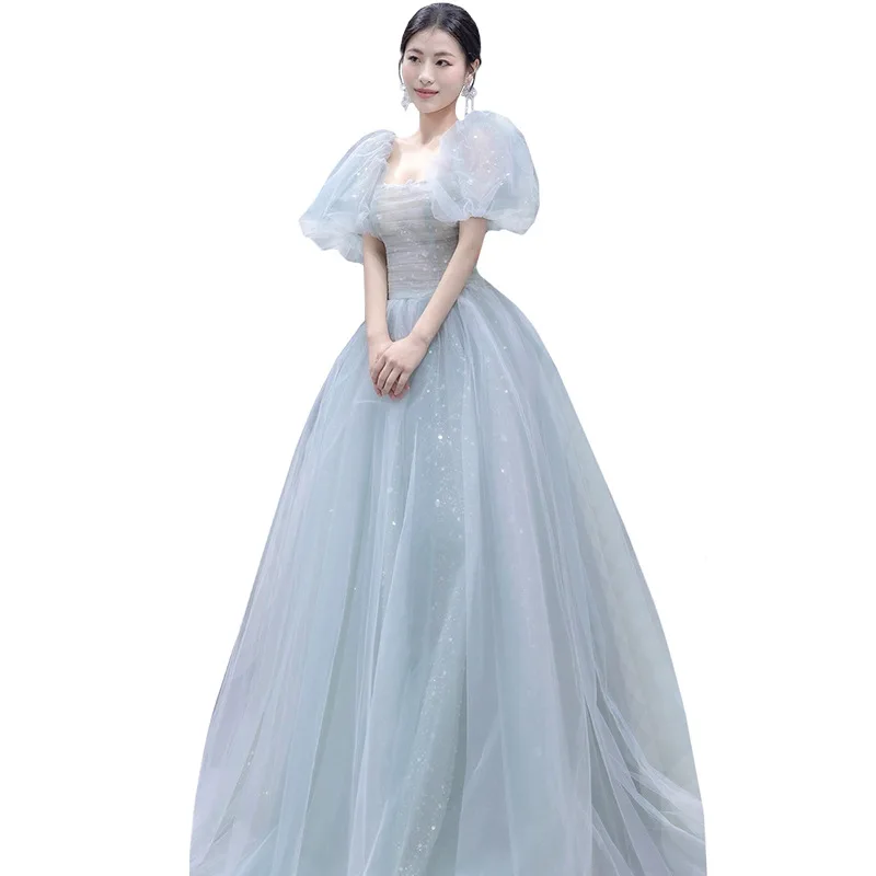 elegant fantasy dresses Purple Elf Fantasy Dress - Golden Rome Greek Goddess - Fairy Evening Dress main image 0