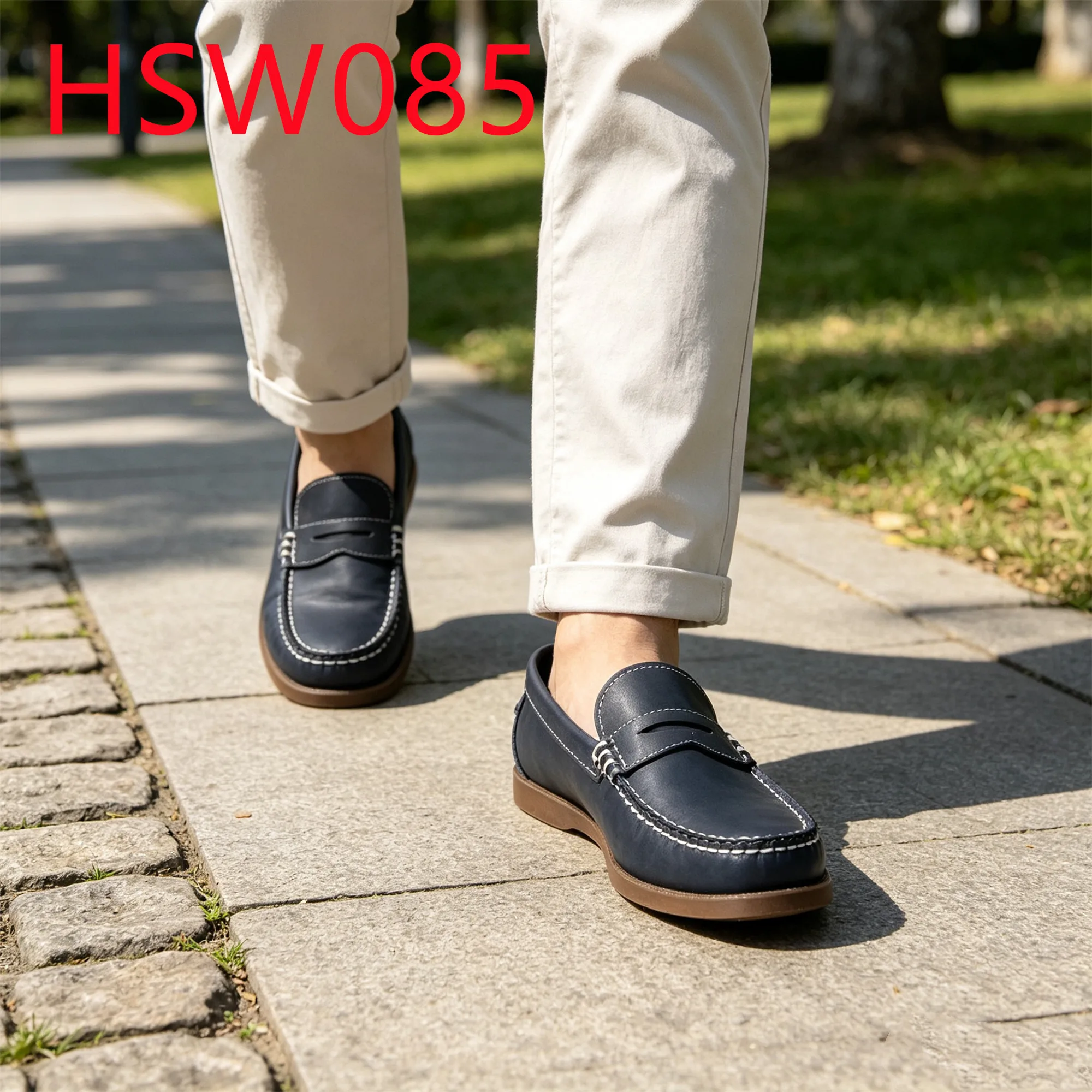 HY,Street Walking Eur 27-47 Mask-style Non-chafing Boat Shoes in Spain Lowest MOQ Handmade Hua Singh Moccasins Shoes HSW085