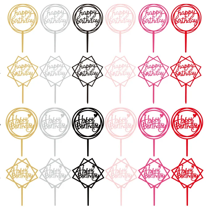 Good Quality Wholesale Cake Tools and Accessories Cake Dessert Baking Decoration Food Quality Custom wedding cake topper