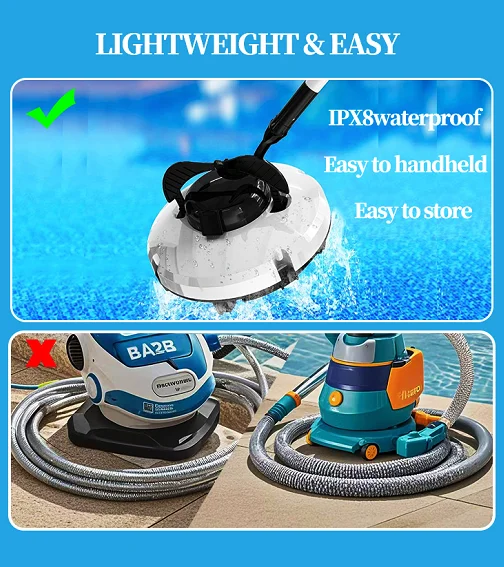 Hot Sale Swimming Pool Cleaning Robot Rechargeable Cordless Cleaner Wireless Vacuum