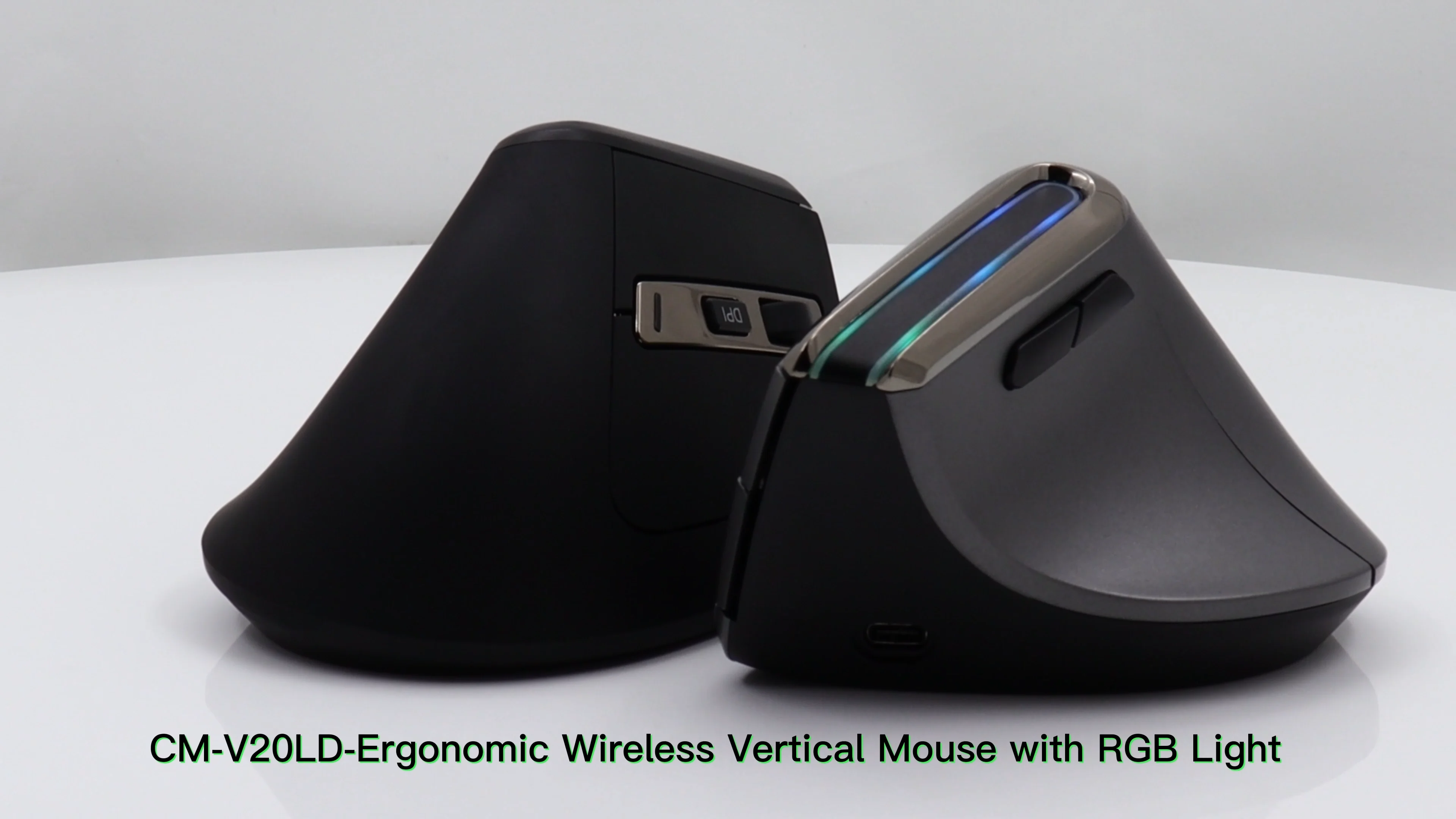 Hot Sale Ergonomic Mouse Wireless Rgb Backlit Pc Computer Rechargeable