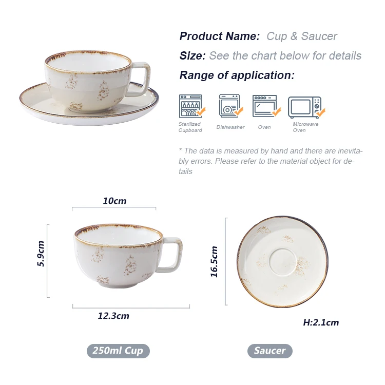 product modern personalized design ceramic luxury cup and saucer gift set coffee cup and mug-56